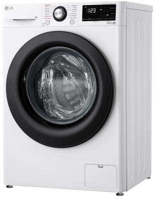 Стиральная машина фронтальная LG F2V3PS6W белый/черный (8кг, пар, дозагрузка, AIDD) — фото 7