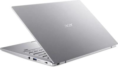 Ноутбук 14" ACER Swift SF314-511-32P8 [NX.ABLER.003] FullHD/I3-1115/8/SSD 256Gb/no OS серебристый — фото 6