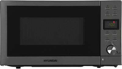 Микроволновая печь HYUNDAI HYM-D3043 серый  [700w /20л /электрон] — фото 1