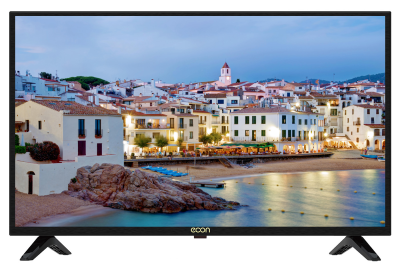 Телевизор LED ECON EX-55US007B 4K Smart (Android) безрамочный черный