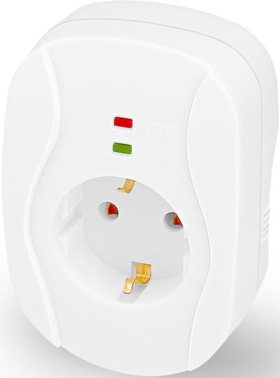 Сетевой фильтр BURO 100SH-Plus-W (1 розетка) белый (коробка) — фото 2