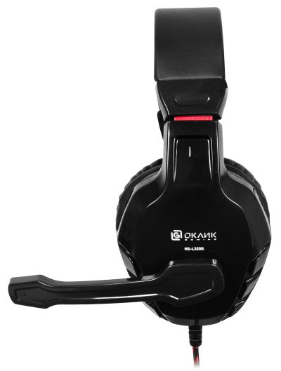Наушники с микрофоном OKLICK HS-L320G Phoenix черный 1.9м мониторы — фото 5