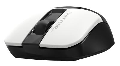 Мышь A4Tech Fstyler FG12S Panda белый/черный оптическая (1200dpi) silent беспроводная USB (3but) — фото 2