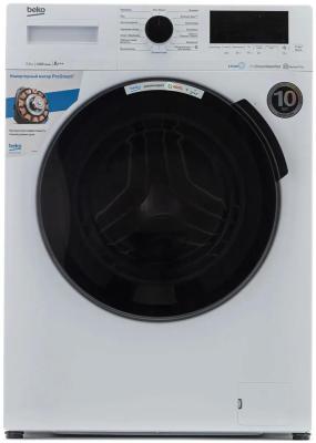 Стиральная машина фронтальная BEKO WSPE7H616W белый/черный (7,5 кг, пар, инвертор)