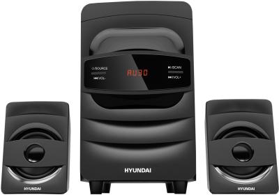 Минисистема HYUNDAI H-MS1404 черный 30Вт FM USB BT SD — фото 1