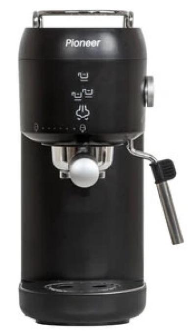 Кофеварка рожковая PIONEER CM109P black (1400 Вт, 1 л) — фото 2