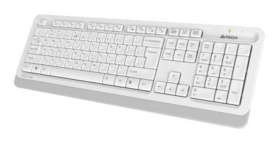 Клавиатура + мышь A4 Fstyler FG1010 клав:белый/серый мышь:белый/серый USB беспроводная Multimedia — фото 10