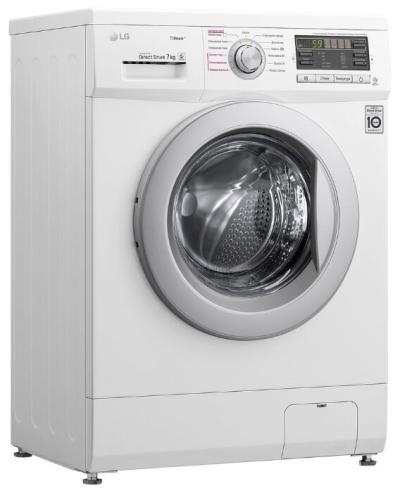 Стиральная машина фронтальная LG F1296HDS1 белый/серебро (пар) 7 кг — фото 4