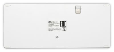 Клавиатура OKLICK 855S серебристый USB беспроводная BT/Radio slim Multimedia (1696464) — фото 4