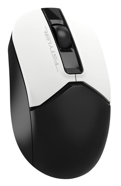 Мышь A4Tech Fstyler FG12S Panda белый/черный оптическая (1200dpi) silent беспроводная USB (3but) — фото 3