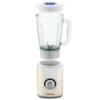 Блендер стационарный BRAYER BR1205 сталь (1200w /1.75л) — фото 2