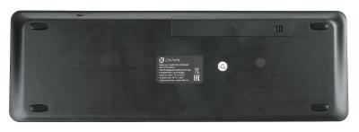 Клавиатура OKLICK 830ST черный USB беспроводная slim Multimedia Touch — фото 10