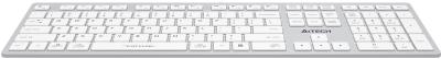 Клавиатура A4Tech Fstyler FX50 белый USB slim Multimedia (FX50 WHITE) — фото 14