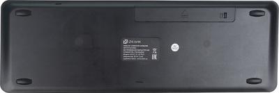 Клавиатура OKLICK 830ST черный USB беспроводная slim Multimedia Touch — фото 17