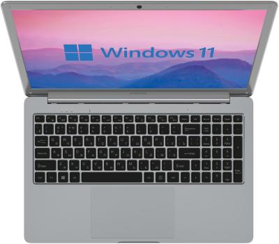 Ноутбук 15.6" DIGMA EVE 15 P418 [NCN154BXW01] IPS FHD/Cel N4020C/4Gb/eMMC128Gb/Intel UHD Graphics 600/Win 11 Home серый — фото 4