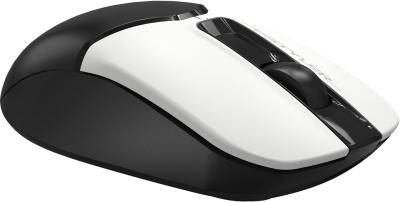 Мышь A4Tech Fstyler FG12 Panda белый/черный оптическая (1200dpi) беспроводная USB (3but) — фото 8