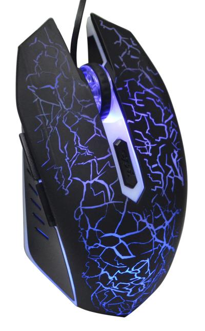 Мышь OKLICK 896G черный оптическая (12800dpi) USB для ноутбука (5but) — фото 6