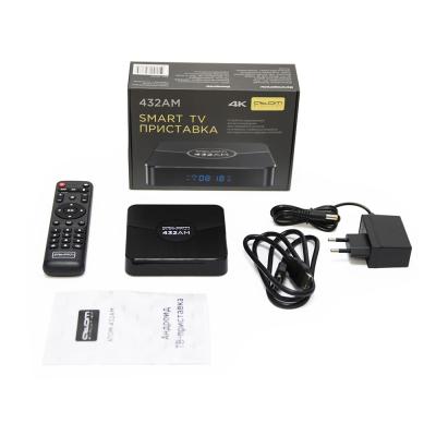 Медиаплеер ATOM-432AM (Android TV Box), Amlogic S905W2, 4/32Gb, АTOMevolution (10432) — фото 5