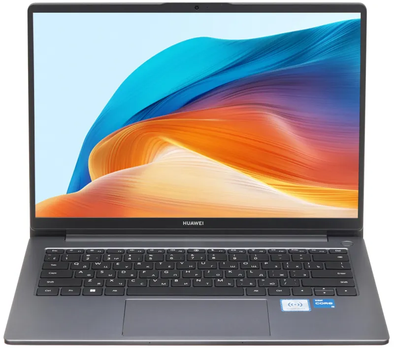 Ноутбук 14" HUAWEI MateBook D14 NBD-WDI(H)9 [53013NXA] IPS FullHD/Core i5 -1135G7/8Gb/SSD512Gb/ Win11 серебристый,,, — фото 1