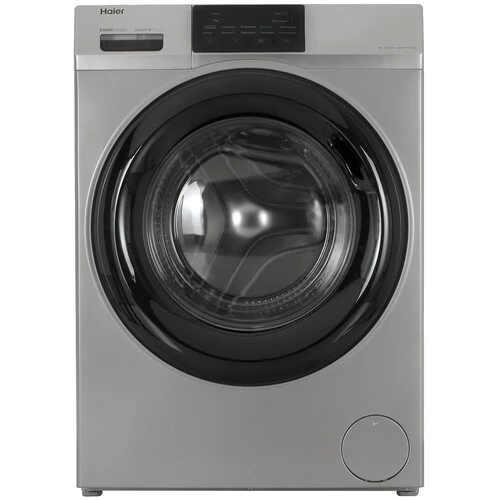 Стиральная машина фронтальная HAIER HW60-BP12919BS серебро (пар, инвертор) — фото 1