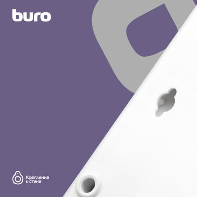 Сетевой фильтр BURO BU-SP5_USB_2A-W 5м (6 розеток) белый (коробка) — фото 8