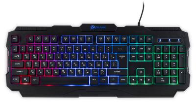 Клавиатура OKLICK 757G HW2 черный USB for gamer (1790295) — фото 1