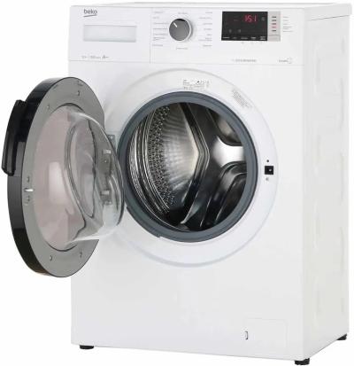 Стиральная машина фронтальная BEKO WSPE6H612W белый/черный (пар, инвертор) — фото 3