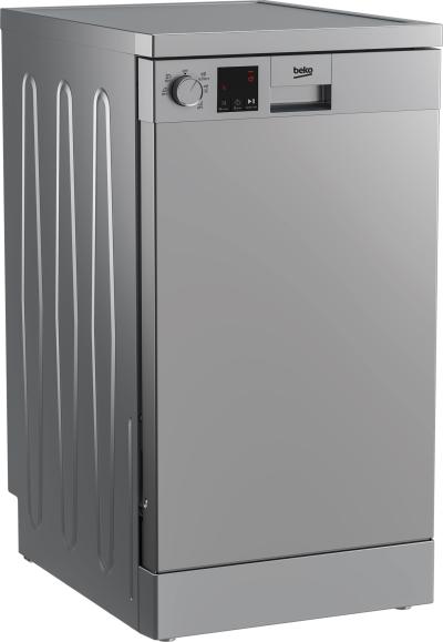 Посудомоечная машина 45см BEKO DVS050R02S сереб.(10 компл, диспл) — фото 2