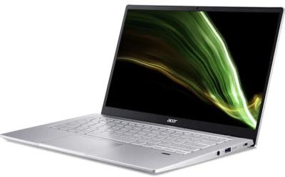 Ноутбук 14" ACER Swift SF314-511-32P8 [NX.ABLER.003] FullHD/I3-1115/8/SSD 256Gb/no OS серебристый — фото 1