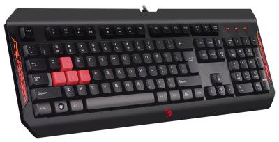 Клавиатура A4 Bloody Q100 черный USB Multimedia for gamer — фото 7