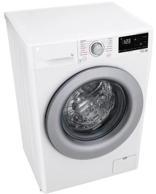 Стиральная машина фронтальная LG F2V3HS4W белый/серебристый (7кг, пар, дозагрузка) — фото 5