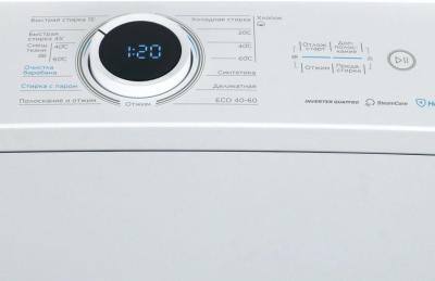 Стиральная машина вертикальная MIDEA MF100T80BS/W-RU белый (8 кг,пар,инвертор) — фото 6