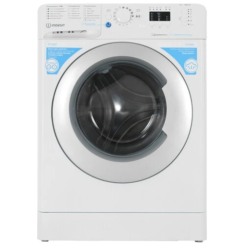 Стиральная машина фронтальная INDESIT BWSA 7109 WWV белый 7 кг — фото 1