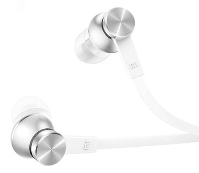 Наушники вкладыши XIAOMI Mi In-Ear Basic 1.25м серебристый проводные (в ушной раковине)