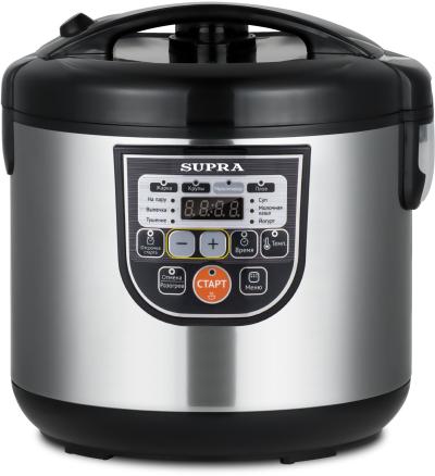 Мультиварка SUPRA MCS-5114 серебристый/черный — фото 1