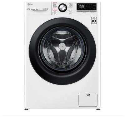 Стиральная машина фронтальная LG TW4V3RS6W белый/черный (пар, дозагрузка, AIDD) 10,5кг