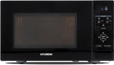 Микроволновая печь HYUNDAI HYM-D3038 черный  [23л /700w /сенсор] — фото 1