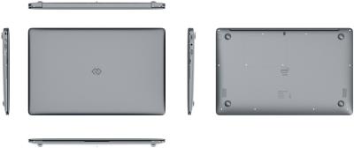 Ноутбук 15.6" DIGMA EVE 15 P418 [NCN154BXW01] IPS FHD/Cel N4020C/4Gb/eMMC128Gb/Intel UHD Graphics 600/Win 11 Home серый — фото 5