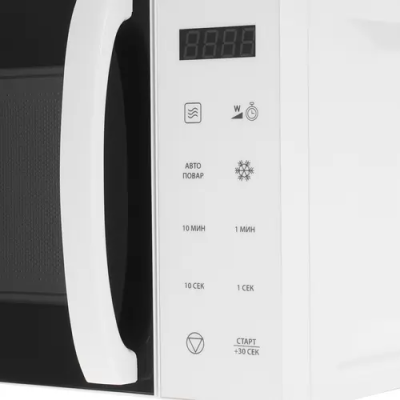 Микроволновая печь HYUNDAI HYM-D3029 белый  [700w /20л /сенсор] — фото 4