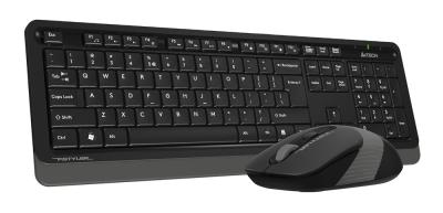 Клавиатура + мышь A4 Fstyler FG1010 клав:черный/серый мышь:черный/серый USB беспроводная Multimedia — фото 16