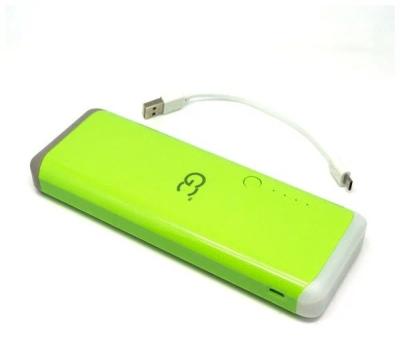 Мобильный аккумулятор GC  GP-10.0 GN (Green) 4 USB с LED фонариком — фото 3