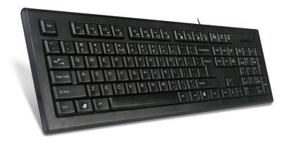 Клавиатура A4 KR-85 черный USB — фото 2