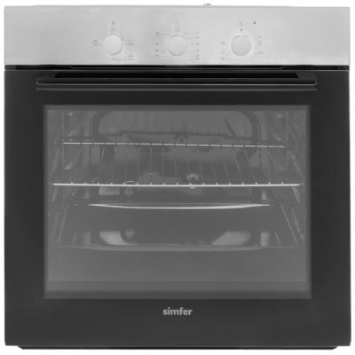 Духовой шкаф электрический SIMFER B6EM14011 серебристый