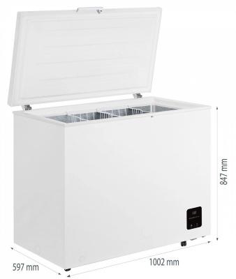 Ларь морозильный GORENJE FHC25A6W белый (250л) — фото 4