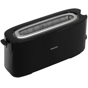 Тостер PHILIPS HD2590/90 чёрный  [1030w /1 длинная шахта],,, — фото 1