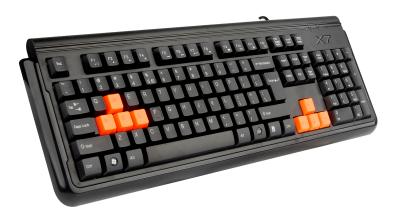 Клавиатура A4 X7-G300 черный USB Gamer — фото 2