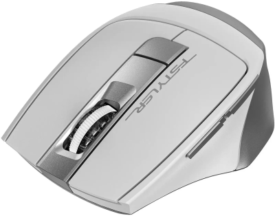 Мышь A4Tech Fstyler FB35S белый/серый оптическая (2000dpi) беспроводная BT/Radio USB для ноутбука (5but) — фото 5