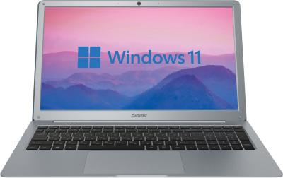 Ноутбук 15.6" DIGMA EVE 15 P418 [NCN154BXW01] IPS FHD/Cel N4020C/4Gb/eMMC128Gb/Intel UHD Graphics 600/Win 11 Home серый — фото 1