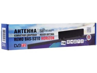Антенна комнатная активная DVB-T2/ДМВ/МВ, РЭМО BAS-5310 HORIZON 5V — фото 3
