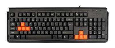Клавиатура A4 X7-G300 черный USB Gamer — фото 1